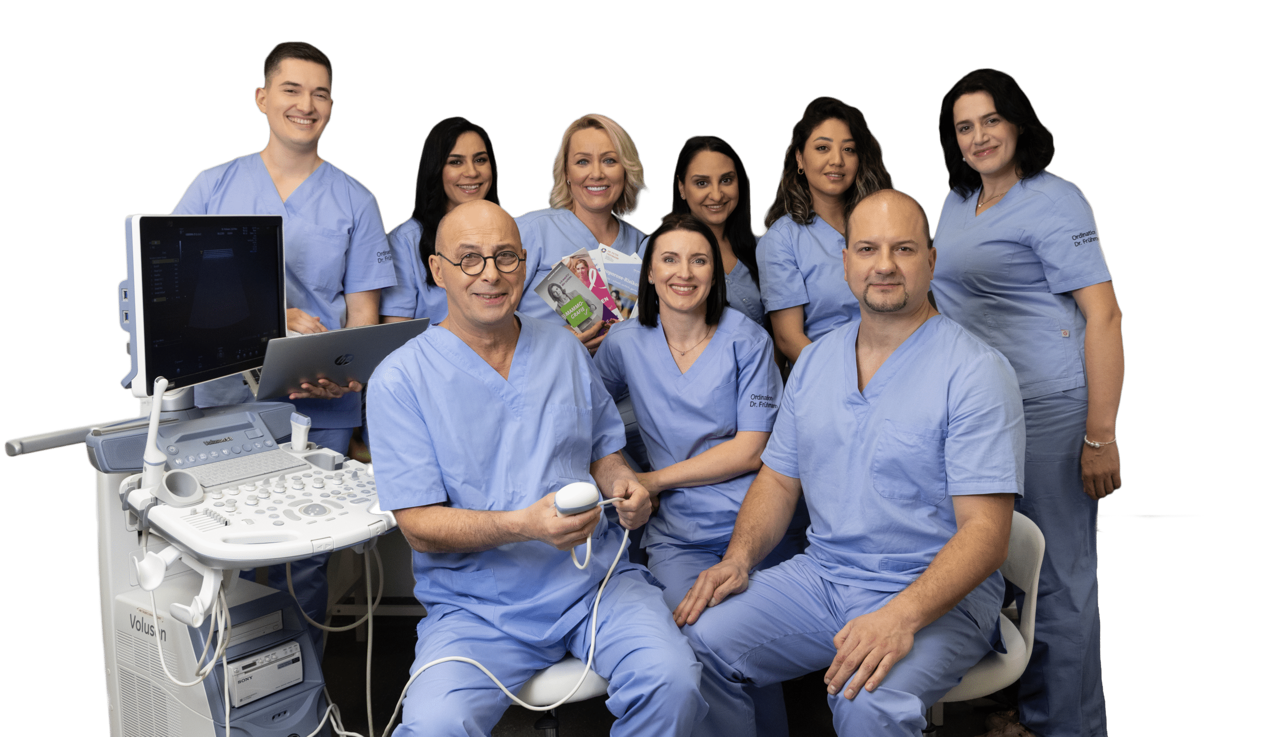 team_cutout Gynova Frauenarztzentrum Wien, Gynäkologie und Vorsorge Teamfoto